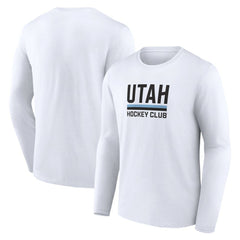 Utah Mammoth Fanatics Secondary Logo Long Sleeve T-Shirt - White | Fanatics near me