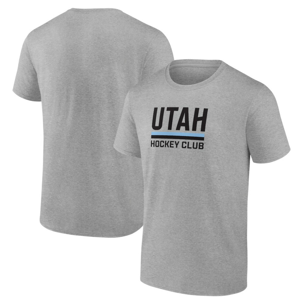 Utah Mammoth Fanatics Draft Logo T-Shirt - Heather Gray | Fanatics Lifestyle