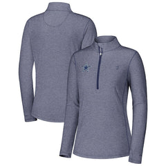 Dallas Cowboys Women's Sport Playa Vista IslandZone Quarter-Zip Jacket - Navy - Tommy Bahama