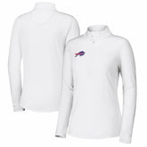 Buffalo Bills Women's Sport Playa Vista IslandZone Quarter-Zip Jacket - White - Tommy Bahama