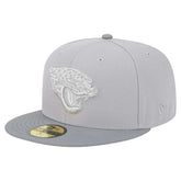 Jacksonville Jaguars New Era Iron Cloud 59FIFTY Fitted Hat - Gray/Graphite - NFL