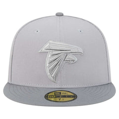 Atlanta Falcons New Era Iron Cloud 59FIFTY Fitted Hat - Gray/Graphite - NFL