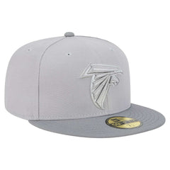 Atlanta Falcons New Era Iron Cloud 59FIFTY Fitted Hat - Gray/Graphite - NFL