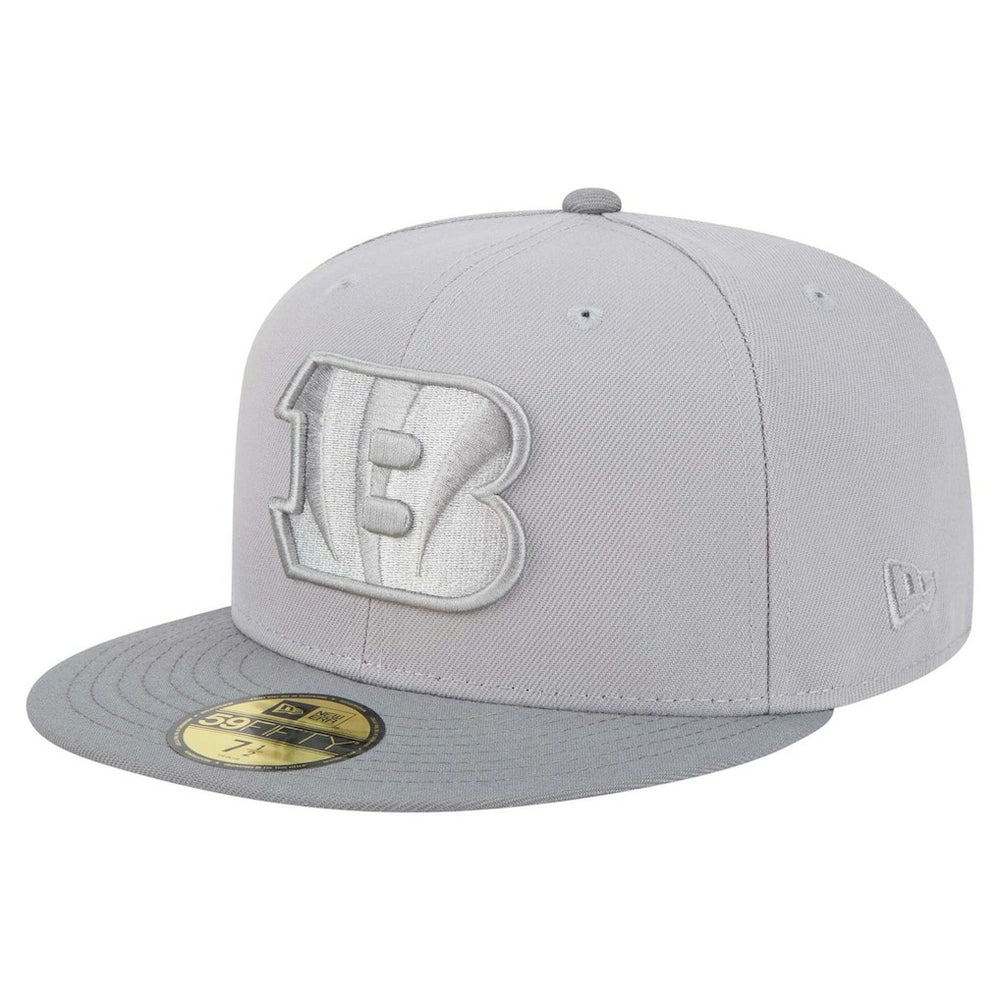 Cincinnati Bengals New Era Iron Cloud 59FIFTY Fitted Hat - Gray/Graphite - NFL
