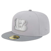 Cincinnati Bengals New Era Iron Cloud 59FIFTY Fitted Hat - Gray/Graphite - NFL