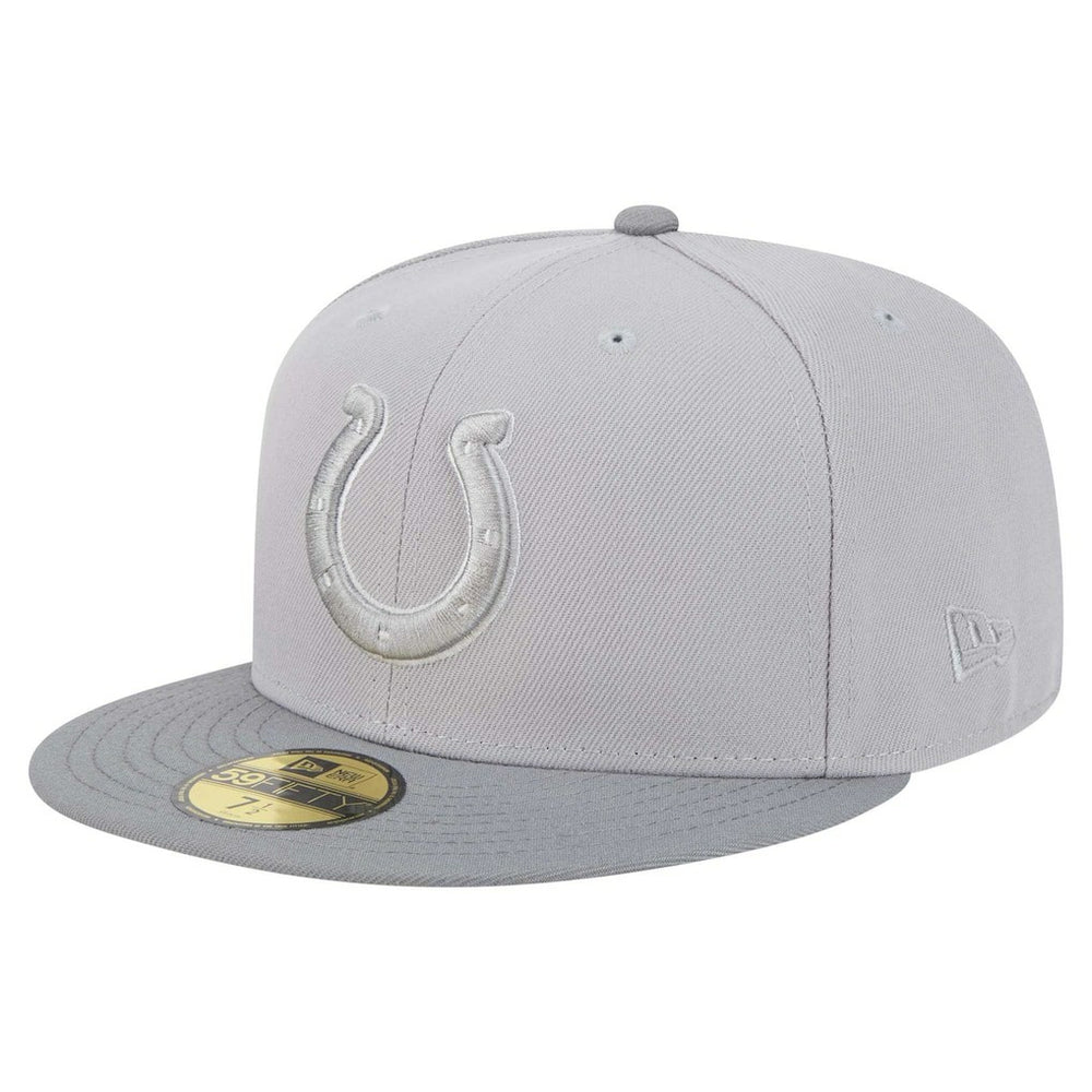 Indianapolis Colts New Era Iron Cloud 59FIFTY Fitted Hat - Gray/Graphite - NFL