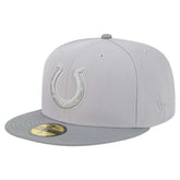 Indianapolis Colts New Era Iron Cloud 59FIFTY Fitted Hat - Gray/Graphite - NFL