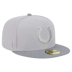 Indianapolis Colts New Era Iron Cloud 59FIFTY Fitted Hat - Gray/Graphite - NFL
