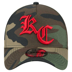 Kansas City Chiefs New Era Mystic Camo A-Frame 9FORTY Adjustable Hat - Camo - NFL