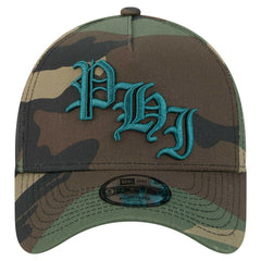 Philadelphia Eagles New Era Mystic Camo A-Frame 9FORTY Adjustable Hat - Camo - NFL