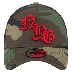 New York Giants New Era Mystic Camo A-Frame 9FORTY Adjustable Hat - Camo - NFL