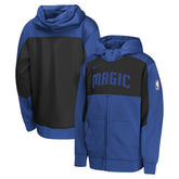 Nike Orlando Magic Youth Authentic On-Court Showtime Performance Full-Zip Hoodie Blue/Black