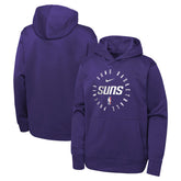 Nike Phoenix Suns Youth Performance Practice Spotlight Pullover Hoodie Purple