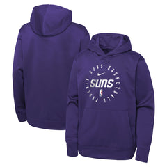 Nike Phoenix Suns Youth Performance Practice Spotlight Pullover Hoodie Purple