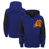 Phoenix Suns Preschool Straight To The League Full-Zip Hoodie Purple