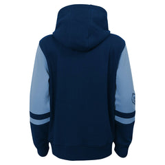 Memphis Grizzlies Preschool Straight To The League Full-Zip Hoodie Navy