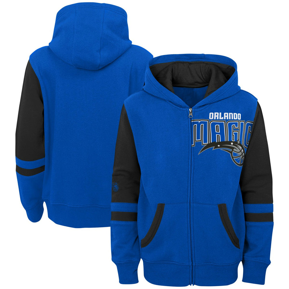 Orlando Magic Preschool Straight To The League Full-Zip Hoodie Blue