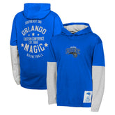 Orlando Magic Youth Small Ball Long Sleeve Hoodie T-Shirt Blue