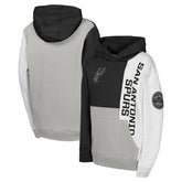San Antonio Spurs Youth Splash Pullover Hoodie Black
