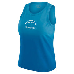 Los Angeles Chargers WEAR by Erin Andrews x Gracie Hunt Women's Ombre Tank Top - Blue - NFL