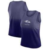 Baltimore Ravens WEAR by Erin Andrews x Gracie Hunt Women's Ombre Tank Top - Purple - NFL