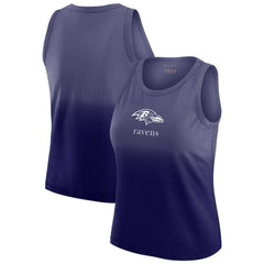 Baltimore Ravens WEAR by Erin Andrews x Gracie Hunt Women's Ombre Tank Top - Purple - NFL
