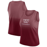 Washington Commanders WEAR by Erin Andrews x Gracie Hunt Women's Ombre Tank Top - Burgundy - NFL