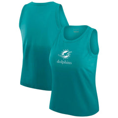 Miami Dolphins WEAR by Erin Andrews x Gracie Hunt Women's Ombre Tank Top - Aqua - NFL