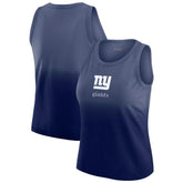 New York Giants WEAR by Erin Andrews x Gracie Hunt Women's Ombre Tank Top - Navy - NFL