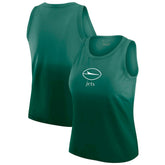 New York Jets WEAR by Erin Andrews x Gracie Hunt Women's Ombre Tank Top - Green - NFL