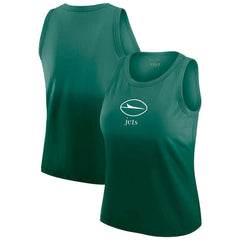 New York Jets WEAR by Erin Andrews x Gracie Hunt Women's Ombre Tank Top - Green - NFL