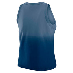 Indianapolis Colts WEAR by Erin Andrews x Gracie Hunt Women's Ombre Tank Top - Heather Navy - NFL