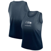 Seattle Seahawks WEAR by Erin Andrews x Gracie Hunt Women's Ombre Tank Top - Navy - NFL