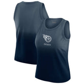 Tennessee Titans WEAR by Erin Andrews x Gracie Hunt Women's Ombre Tank Top - Navy - NFL