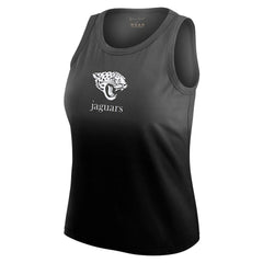 Jacksonville Jaguars WEAR by Erin Andrews x Gracie Hunt Women's Ombre Tank Top - Black - NFL