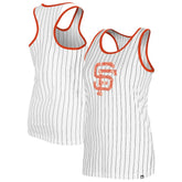 San Francisco Giants New Era Women's Gameday Pinstripe Tank Top Sale