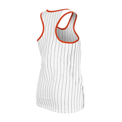 San Francisco Giants New Era Women's Gameday Pinstripe Tank Top Sale