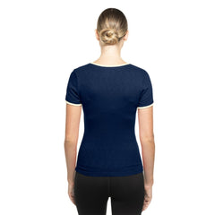 Atlanta Braves New Era Women's Throwback Lace Up T-Shirt Discount
