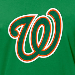 Washington Nationals New Era St. Patrick's Day Shamrock Fill T-Shirt Outlet