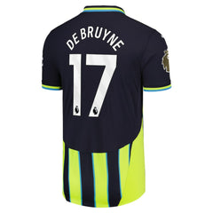 Puma - Kevin De Bruyne Manchester City 2024/25 Away Player Jersey - Navy