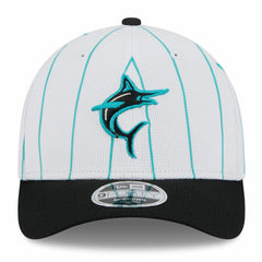 Miami Marlins New Era 2025 Batting Practice 9FORTY M-Crown Adjustable Hat for sale