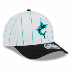 Miami Marlins New Era 2025 Batting Practice 9FORTY M-Crown Adjustable Hat for sale
