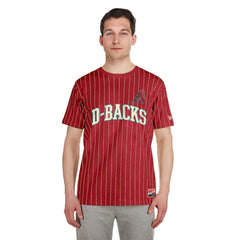 Arizona Diamondbacks New Era Throwback Pinstripe T-Shirt Outlet