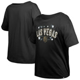 Vegas Golden Knights New Era Girl's Youth Flip Sequin T-Shirt - Black | New Era discount