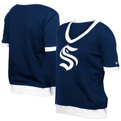 Seattle Kraken New Era Women's Game Day Rhinestuds T-Shirt - Deep Sea Blue | New Era Lifestyle
