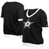 Dallas Stars New Era Women's Game Day Rhinestuds T-Shirt - Black | New Era near me