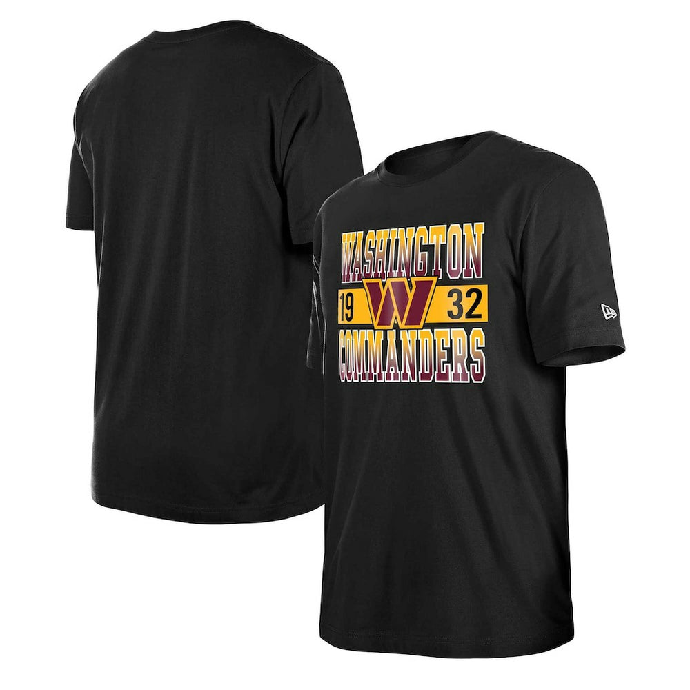 Washington Commanders New Era City Team T-Shirt - Black - NFL