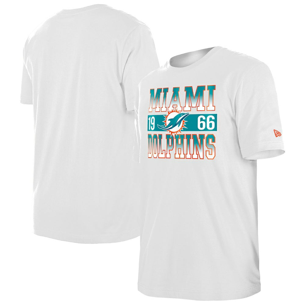 Miami Dolphins New Era City Team T-Shirt - White - NFL