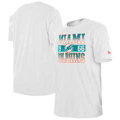 Miami Dolphins New Era City Team T-Shirt - White - NFL