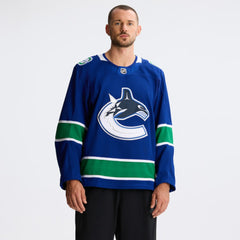 Vancouver Canucks Fanatics Home Authentic Pro Jersey - Blue | Fanatics Lifestyle